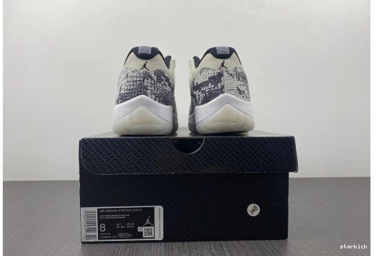 11 Snake Jordan Low CD6847-002 Retro Light CD6847-002 Bone 0207